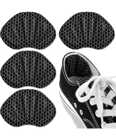 2 Pairs Anti-Slip Heel Pads for Loose Shoes - Comfort Grips for Men & Women | Prevent Rubbing & Blisters (Black - Buy Online on GoSupps.com