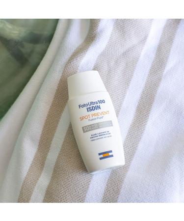 Buy FotoUlta100 ISDIN Spot Prevent SPF50+ Fusion Fluid - 50ml | High Protection & Spot Prevention - International Shipping Available - Buy Online on GoSupps.com