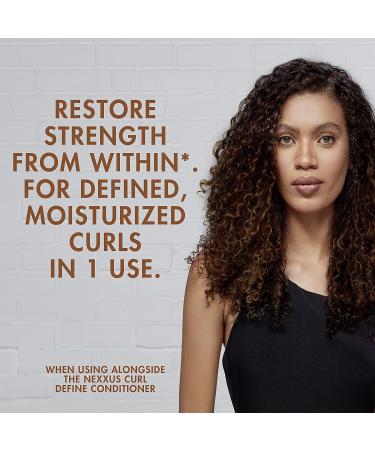 Nexxus Curl Define Sulfate-Free Shampoo 13.5 oz - ProteinFusion Curl Enhancer for Curly & Coily Hair - Buy Online on GoSupps.com