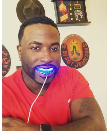 LED Teeth Whitening Kit - Home Teeth Whitening System with Mouthpiece - Buy Online on GoSupps.com