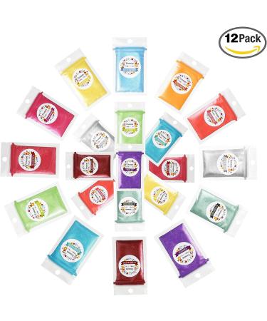 12 Colors Mica Powder Pigments for Soap Dye - Soap Making Colorants Set - Skin Safe DIY Soaps, Bath Bombs, Nail Polishes - Resin Makeup Dye - Buy Online on GoSupps.com