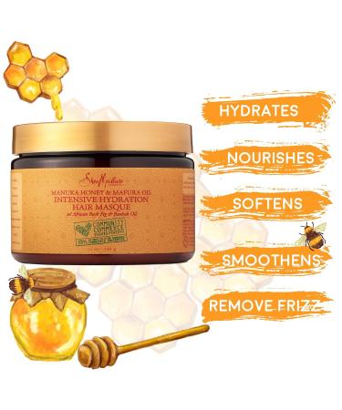 Shop Shea Moisture Mh&Mo Int Moisture Mask 326g - Best Hydrating Hair Mask for Curly & Dry Hair - International Shipping Available - Buy Online on GoSupps.com