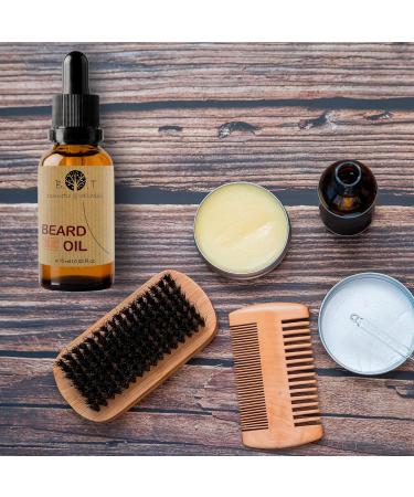 3-in-1 Beard Oil - Stimulate Hair Growth & Moisturize | 100% Natural with Castor Jojoba Almond Oils | 15ml - Buy Online on GoSupps.com