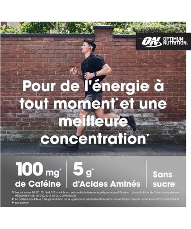 Optimum Nutrition Amino Energy Pre Workout Powder Energy Drink with Amino Acids BCAA L-Glutamine and L-Leucine Vitamin C - Buy Online on GoSupps.com