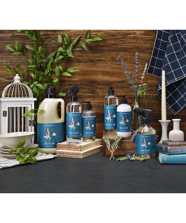 Caldrea Basil Blue Sage Hand Soap Refill - 32 oz Liquid with Aloe Vera Gel, Olive Oil & Essential Oils - Buy Online on GoSupps.com