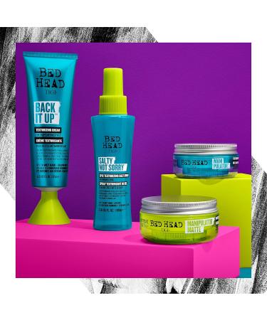 TIGI Bed Head Manipulator texturizing Putty with Firm Hold 2.01 oz & Bed Head Hard Head Hairspray for Extra Strong Hold 11.7 oz - Buy Online on GoSupps.com