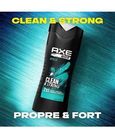 AXE Apollo 2 in 1 Shampoo & Conditioner 16 oz - Pack of 1 - Buy Online on GoSupps.com