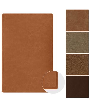 Leather Repair Patch 5X8 inch Self-Adhesive Couch Patch Leather for Sofas  Car Seats  Handbags  First Aid Patch (Brown) 5''x 8'' Brown