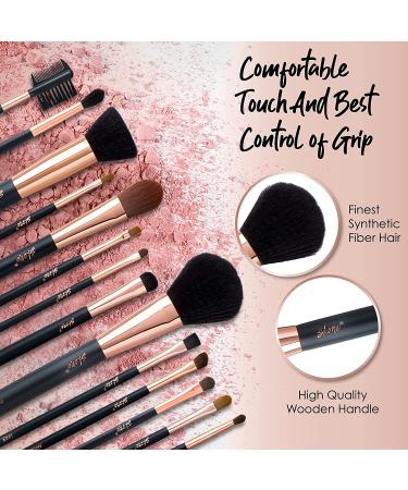 Skone Luxe Premium Rose Gold Brow/Lash Brush - Professional Grade Dual Side Eyelash Comb and Eyebrow Brush - Buy Online on GoSupps.com