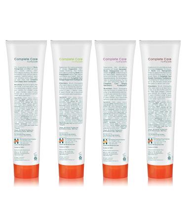 Himalaya Botanique Complete Care Toothpaste 4-Pack - Plaque Reducer for Brighter Teeth and Fresh Breath - 5.29 oz - Buy Online on GoSupps.com