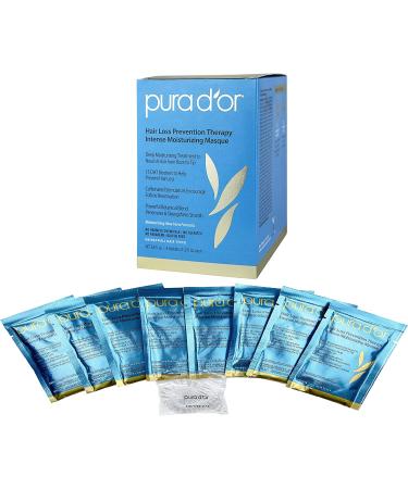 Buy Pura Dâ€™or Hair Thinning Therapy Masque | Intense Moisturizing 8 Pack | 1.2 fl oz Each - Buy Online on GoSupps.com