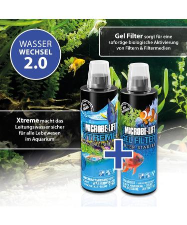 Microbe-Lift Xtreme 3785 ml - Neutralize Harmful Substances in Aquariums | Fish-Friendly Water | Removes Chlorine & Heavy Metals - 1 Gallon - Buy Online on GoSupps.com