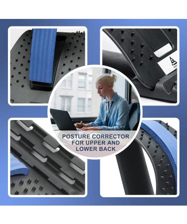 AMBITE Back Brace Posture Corrector & Spine Cracker Back Stretcher for Lower Back Pain Relief - Buy Online on GoSupps.com