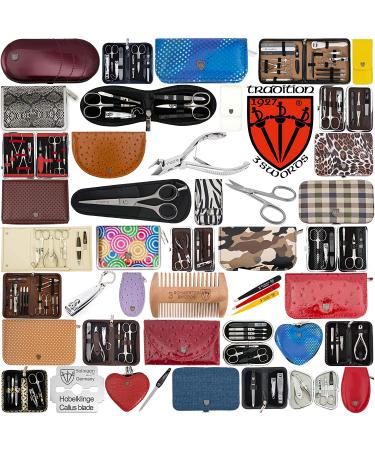 3 Swords Germany Manicure Pedicure Set Kit (670) - Ostrich Brown: Professional Nail Care Tools - Buy Online on GoSupps.com