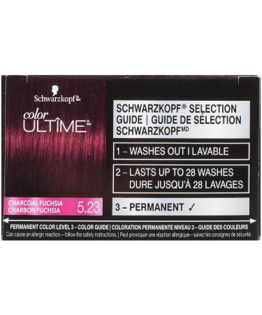 Schwarzkopf Color Ultime 5.23 Charcoal Fuchsia Hair Color Cream | Vibrant and Long-Lasting Dye - Buy Online on GoSupps.com