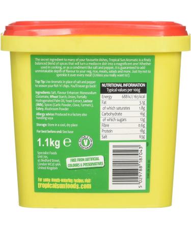 Tropical Sun Aromatic Seasoning 1.1kg - Buy Online on GoSupps.com