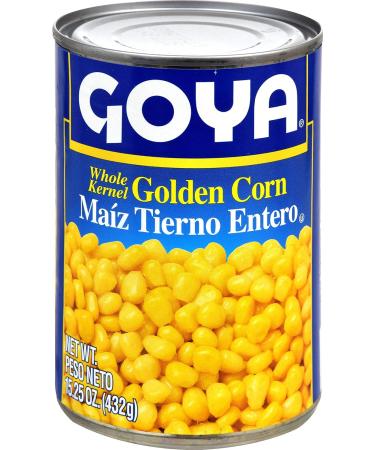 Goya Foods Whole Kernel Golden Corn 15.25 oz (Pack of 24) - Premium Quality Canned Corn - Buy Online on GoSupps.com