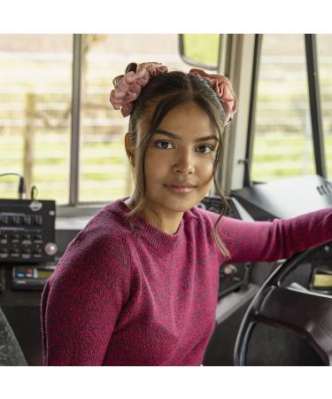 Invisibobble Retro Dreamin Hair Tie Set - 3x Pastel Scrunchies for Girls & Women | Pink & Colorful | Designed in Munich - Buy Online on GoSupps.com