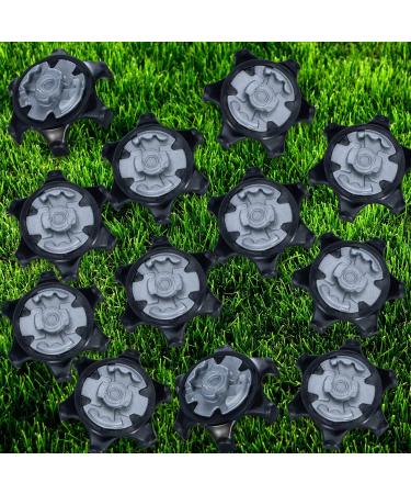 Gusnilo Golf Shoes Black Soft Spikes 21Pcs - Easy Replacement Anti-Skid Cleats - Buy Online on GoSupps.com