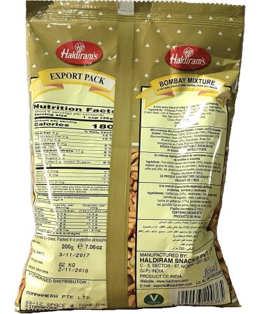  Haldiram's Haldiram Bombay Mix 200 g (lot de 6) - Buy Online on GoSupps.com