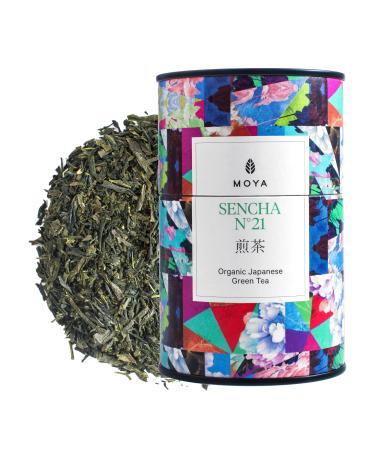Moya Organic Sencha Green Tea #21 | 60g | Japanese Tea | Vegan & Vegetarian Friendly | Perfect for a Gift