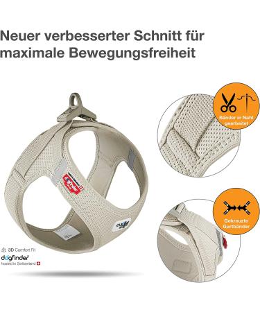 Curli Air-Mesh Vest Harness - Light Tan XL - Premium Comfort for Dogs - International Shipping - Buy Online on GoSupps.com