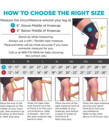 Water-Resistant Neoprene Knee Sleeve | Athletic Compression Brace for Water Sports - Medium - Buy Online on GoSupps.com
