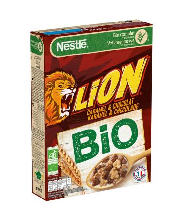 Nestlé Lion Bio Caramel Chocolate Breakfast Cereal, 400g