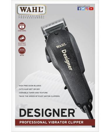 Wahl Professional Designer Clipper #56123 Cuts Hair Wet or Dry Taper Lever for Easy Fading and Blending Includes Accessories - Buy Online on GoSupps.com