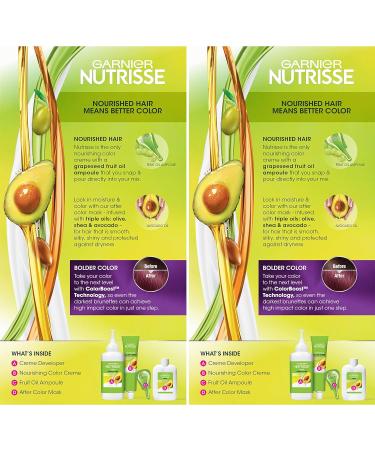 Garnier Nutrisse Ultra Color M2 Medium Intense Magenta Hair Dye - 2 Pack - Buy Online on GoSupps.com