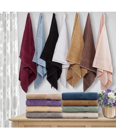 Superior Premium Egyptian Cotton 6-Piece Bath Towel Set - Luxurious Gold Towels - Buy Online on GoSupps.com