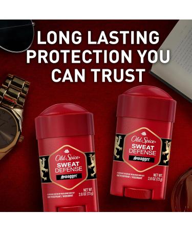 Old Spice Antiperspirant and Deodorant for Men 24/7 Sweat and Odor Protection Soft Solid Swagger with Cedarwood Scent 2.6 oz (Pack of 2) - Buy Online on GoSupps.com