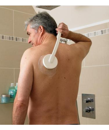 Sammons Preston Long Handle Lotion Applicator with Massage Head - Ideal for Back Pain Relief and Mobility Aid - Buy Online on GoSupps.com