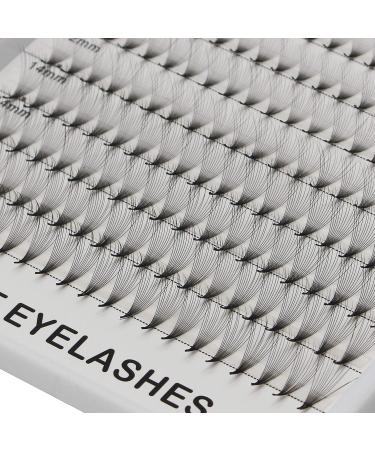 12D Russian Volume Faux Mink Eyelash Extensions 0.07mm D Curl Premade Fans (8-16mm Mixed) | 10 Piece Assortment for Professional Use - Buy Online on GoSupps.com