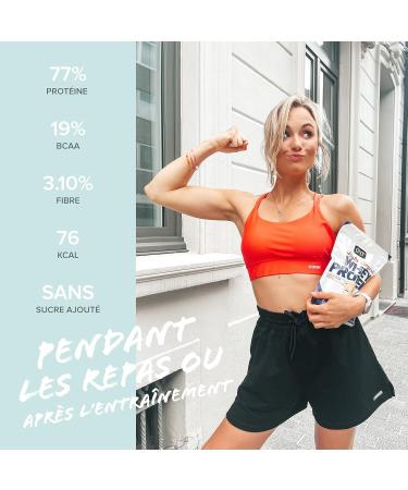 QNT Light Digest White Chocolate Whey Protein Powder with Whey Isolate Gluten Free High Fiber Low Sugar 500g 25 Servings Made in Belgium - Buy Online on GoSupps.com