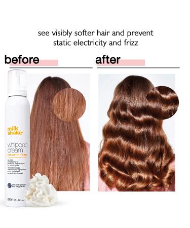 milk_shake Whipped Cream Leave In Conditioner Foam 6.8 Fl Oz - For All Hair Types - Buy Online on GoSupps.com