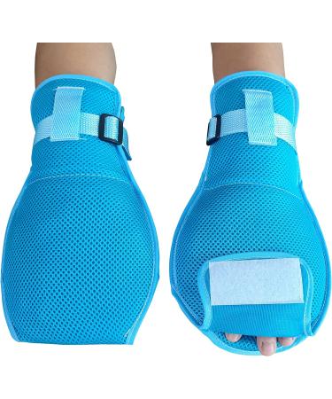 Wisexplorer Elderly Hand Restraint Gloves - 2 Pack for Safety, Breathable Dementia Mitts - Anti-Scratch, Great Help for Patients and Caregivers - Buy Online on GoSupps.com