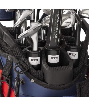 Izzo Golf Black Plastic Club Tube 1.25'' - 14 Pack | Durable Storage Solution - Buy Online on GoSupps.com