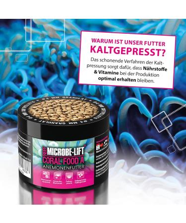 Microbe-Lift Coral Food A - 150 ML - Food for anemones supports colours and growth cold pressed suitable for all saltwater aquariums. - Buy Online on GoSupps.com