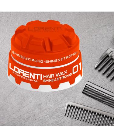 LORENTI TOKYO & SEOUL Hair Styling Wax | Oil-Free Cream for Curly & Frizz Hair | Volume & Shape Pomade 2.7 Oz (Shine & Strong 01) - International Shipping Available - Buy Online on GoSupps.com