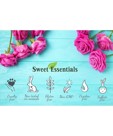 Sweet Essentials Jasmine Bouquet - Organic Perfume Oil for Hair & Body Alcohol-Free 4 fl oz - Buy Online on GoSupps.com