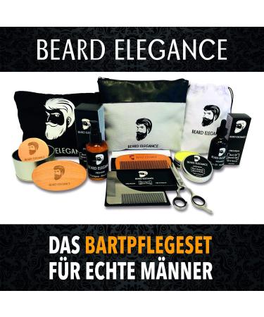 BEARGE Elegance Vegan Beard Oil 60ml | Premium Natural Beard Care with Pipette | 100% Natural | Perfect for Every Beard Bearer - Buy Online on GoSupps.com