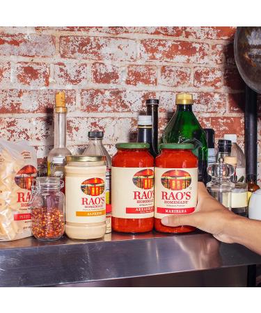 Rao's Homemade Roasted Garlic Alfredo Sauce - 15 oz | Rich & Creamy Pasta Sauce | Keto Friendly & Carb Conscious | Premium Quality Blend of Parmesan & Romano Cheese - Buy Online on GoSupps.com