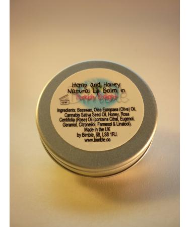 Bimble Hemp and Honey Natural Lip Balm 10g (Turkish Delight)
