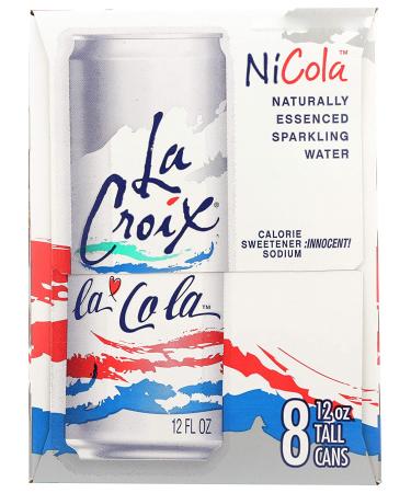 La Croix Cola Sparkling Water - 12 Fl Oz (Pack of 8) | Refreshing Carbonated Beverage - Buy Online on GoSupps.com