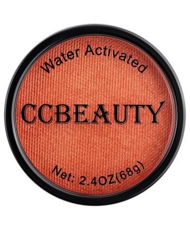 Ccbeauty Bodypainting Colors Professional Theater Entimmke on Water-based 68g Metallic-orange Profi-aqua make-up colors for Halloween body art party