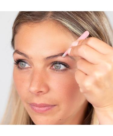 Shop REMOS Mini Handmade Blue Stainless Steel Eyebrow Tweezers - Precision Tool for Perfect Brows | International Shipping Available - Buy Online on GoSupps.com