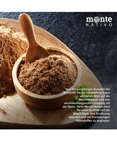 Coriander Ground Monte Nativo 500g | Premium Coriander Powder for Tea & Cooking | Gently Dried Spices - Buy Online on GoSupps.com