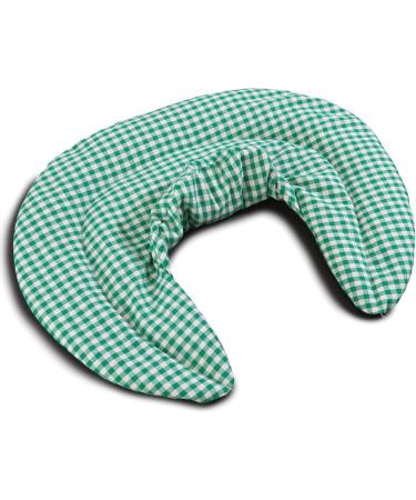 Neck Pillow with Stand-Up Collar - Green-White Cherry Stone Heat Pad for Ultimate Comfort - Buy Online on GoSupps.com