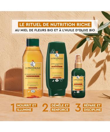 La Proven ale Bio Nutrition Rich Honey Shampoo Dry Hair Certified Organic 250 ml (Pack of 1) - Buy Online on GoSupps.com